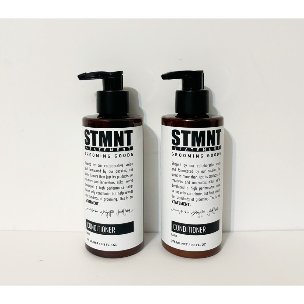 2 STMNT Statement Grooming Goods Men's 
9.3 oz Conditioners, NEW